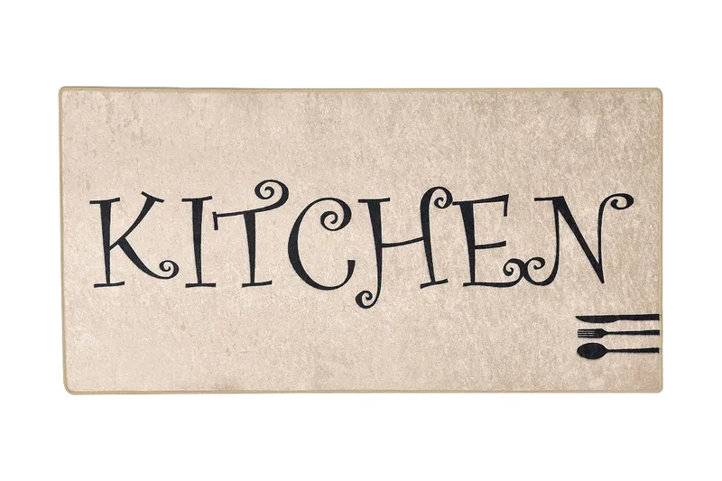 Koilara Entrematta 100x300 cm, Flerfärgad/Sammet