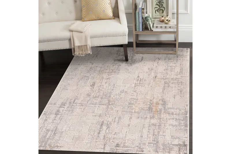 Marlyn Gångmatta 80x300 cm Rektangulär - Grå/Beige/Brun - Textil & mattor - Matta - Modern matta - Gångmatta