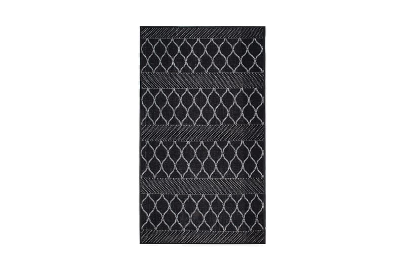 Matta Dawn Foam-2 80x200 cm - Svart - Textil & mattor - Matta - Modern matta - Gångmatta