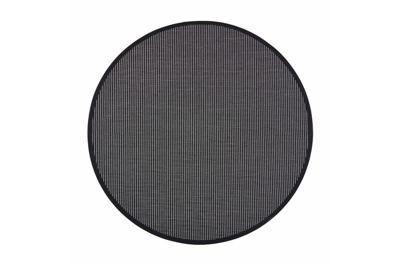 Matta Lyyra2 Rund 200 cm Svart - Vm Carpet - Textil & mattor - Matta - Modern matta - Gångmatta