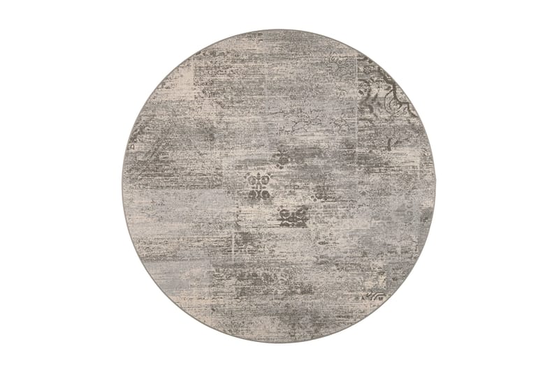 Matta Rustiikki Rund 240 cm Grå - Vm Carpet - Textil & mattor - Matta - Orientalisk matta - Persisk matta