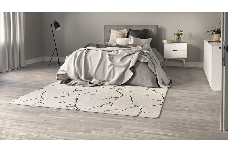 Matta Stella 160x240 cm Grå - Hestia - Flatvävd matta