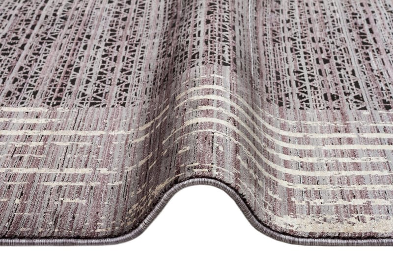 Mhl Gångmatta 100x200 cm Rektangulär - Antracit/Guld - Textil & mattor - Matta - Modern matta - Gångmatta