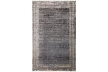 Mhl Gångmatta 100x300 cm Rektangulär - Antracit/Guld - Textil & mattor - Matta - Modern matta - Gångmatta