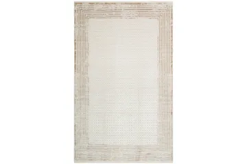 Mhl Gångmatta 100x300 cm Rektangulär - Creme/Guld - Textil & mattor - Matta - Modern matta - Gångmatta