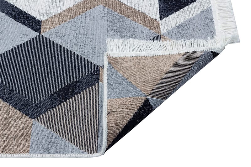 Mihriban Entrematta 80x300 cm - Beige/Svart/Vit/Bomull - Textil & mattor - Matta - Modern matta - Gångmatta