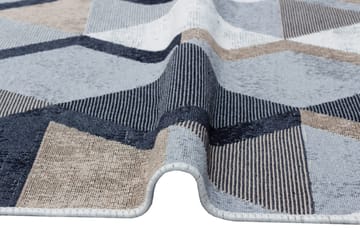 Mihriban Entrematta 80x300 cm - Beige/Svart/Vit/Bomull - Textil & mattor - Matta - Modern matta - Gångmatta