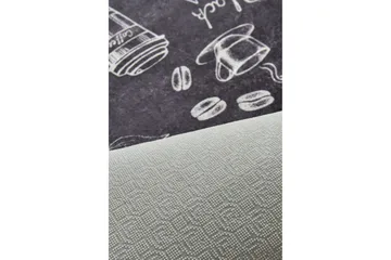 Mikino Entrematta 80x300 cm - Svart/Sammet - Textil & mattor - Matta - Modern matta - Gångmatta