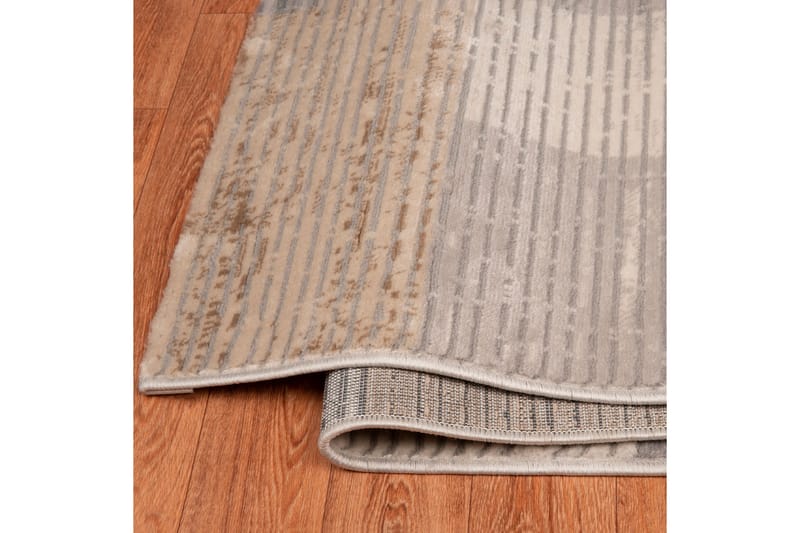Gångmatta Motto 80x150 Rektangulär - Grå/Beige/Brun - Textil & mattor - Matta - Modern matta - Gångmatta