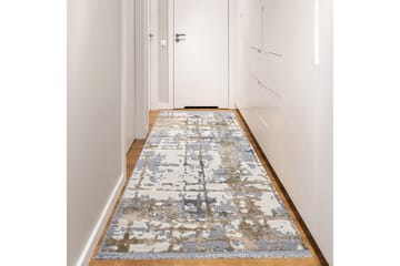 Naveena Gångmatta 120x400 cm Rektangulär - Grå/Beige/Creme - Textil & mattor - Matta - Modern matta - Gångmatta