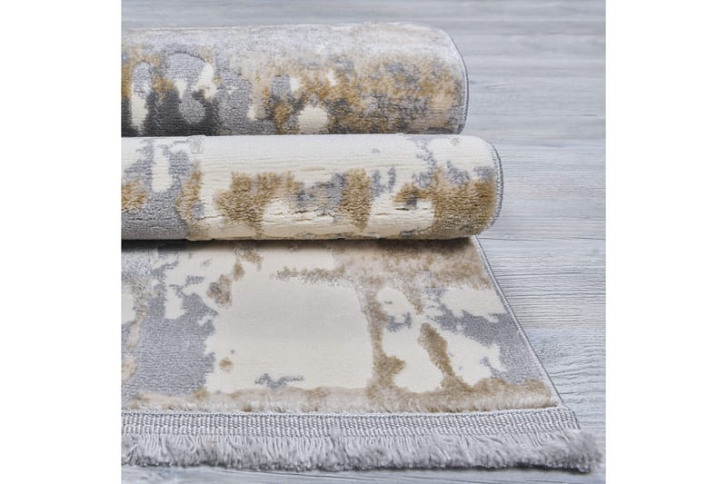 Naveena Gångmatta 80x150 cm Rektangulär - Grå/Beige/Creme - Textil & mattor - Matta - Modern matta - Wiltonmatta