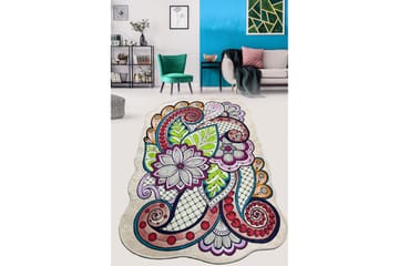 Nibo Gångmatta 80x100 cm Rektangulär - Flerfärgad - Textil & mattor - Matta - Modern matta - Gångmatta