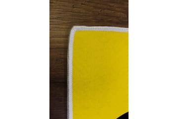 Nonu Gångmatta 100x150 cm Rektangulär - Gul - Textil & mattor - Matta - Modern matta - Gångmatta