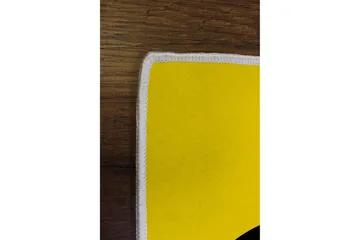 Nonu Gångmatta 100x150 cm Rektangulär - Gul - Textil & mattor - Matta - Modern matta - Gångmatta