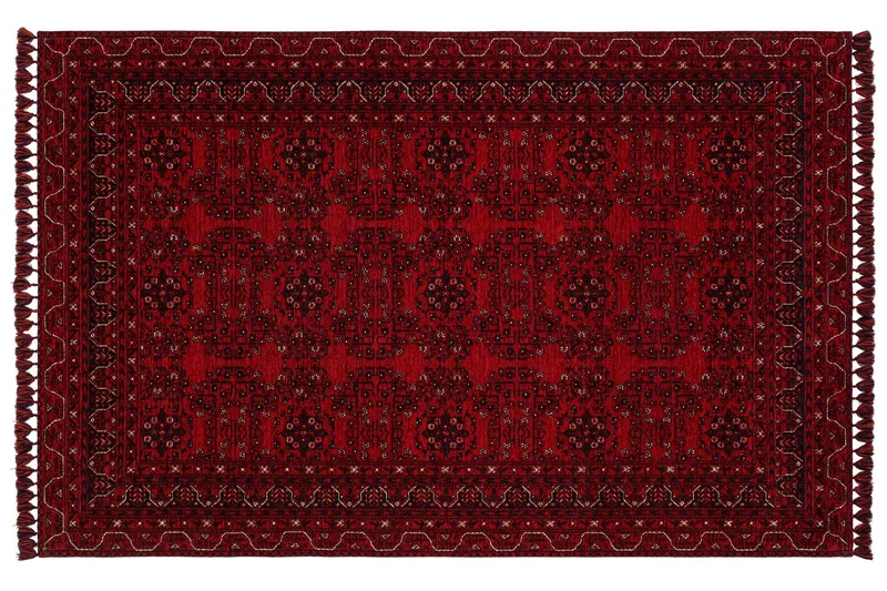Norio Gångmatta 80x150 cm Rektangulär - Röd - Textil & mattor - Matta - Modern matta - Gångmatta
