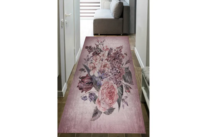 Paratibha Gångmatta 80x150 cm Rektangulär, Flerfärgad