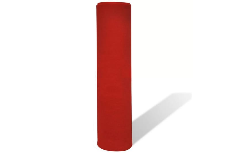 Röda mattan 1x5 m extra tung 400 g/m2 - Röd - Gångmatta