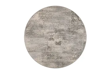 Rustiikki Matta Rund 160 cm Grå - Vm Carpet - Textil & mattor - Matta - Modern matta - Gångmatta