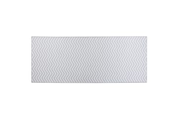 Gångmatta Saikheda 80x200 cm - Svart/Vit - Textil & mattor - Matta - Modern matta - Gångmatta