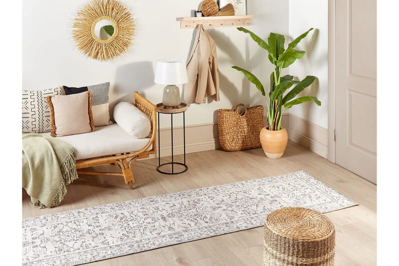 Gångmatta Sellik 80x300 cm - Beige - Textil & mattor - Matta - Modern matta - Gångmatta