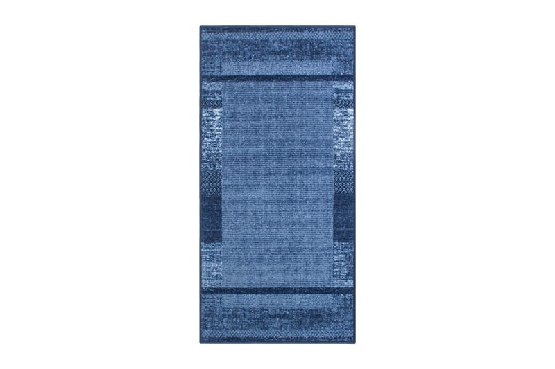 Trendy Gångmatta 80x350 - Blå - Textil & mattor - Matta - Modern matta - Gångmatta
