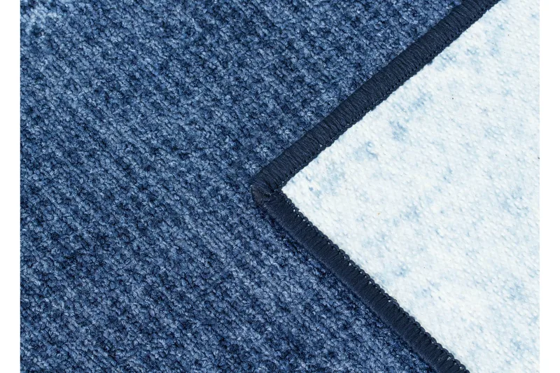 Trendy Gångmatta 80x350 - Blå - Textil & mattor - Matta - Modern matta - Wiltonmatta