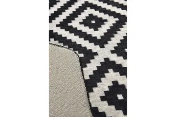 Umukara Entrematta 100x300 cm - Svart/Vit - Textil & mattor - Matta - Modern matta - Gångmatta