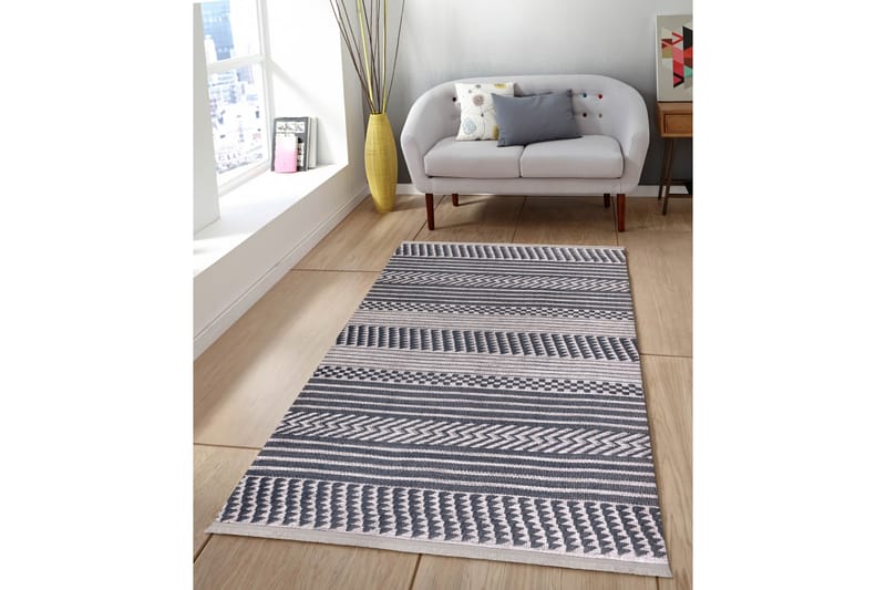 Gångmatta Venteo 80x400 Rektangulär - Flerfärgad - Textil & mattor - Matta - Modern matta - Gångmatta