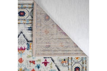 Gångmatta Vintage 100x200 Rektangulär - Vit/Grå - Textil & mattor - Matta - Modern matta - Gångmatta