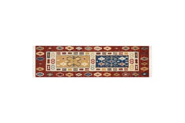 Gångmatta Voskehat 80x300 cm - Röd - Textil & mattor - Matta - Modern matta - Gångmatta