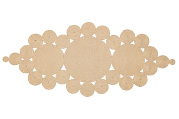 Ptn Gångmatta 90x200 cm Rektangulär - Beige - Textil & mattor - Matta - Modern matta - Gångmatta