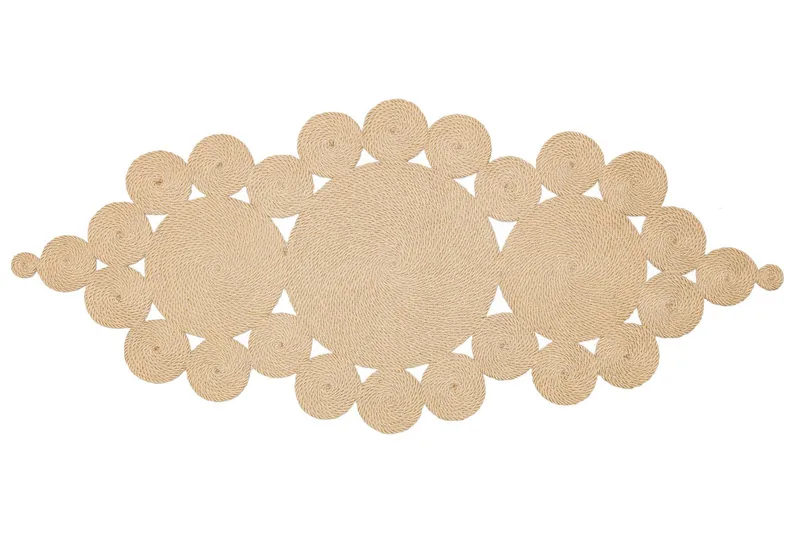 Ptn Gångmatta 90x200 cm Rektangulär - Beige - Textil & mattor - Matta - Modern matta - Gångmatta