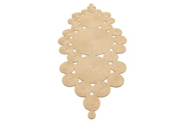 Ptn Gångmatta 90x200 cm Rektangulär - Beige - Textil & mattor - Matta - Modern matta - Gångmatta