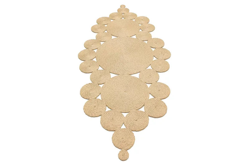 Ptn Gångmatta 90x200 cm Rektangulär - Beige - Textil & mattor - Matta - Modern matta - Gångmatta