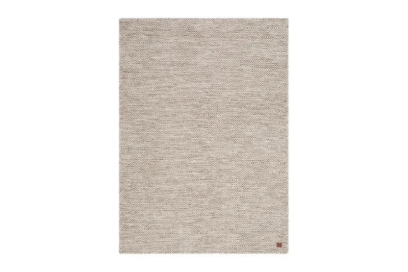 Gåsöga Ullmatta 140x200 cm Rektangulär - Beige - Textil & mattor - Matta - Modern matta - Ullmatta