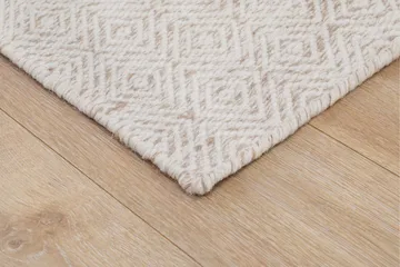 Gåsöga Ullmatta 160x230 cm Rektangulär - Beige - Textil & mattor - Matta - Modern matta - Ullmatta