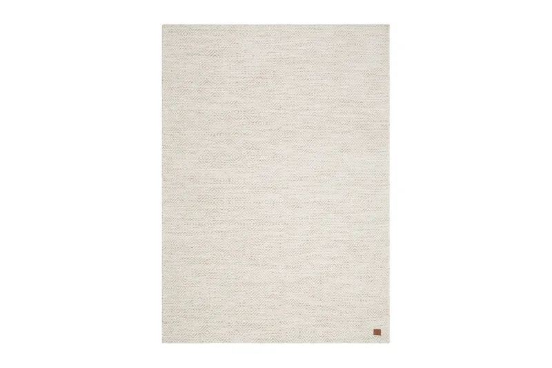 Gåsöga Ullmatta 200x300 cm Rektangulär - Beige - Textil & mattor - Matta - Modern matta - Ullmatta