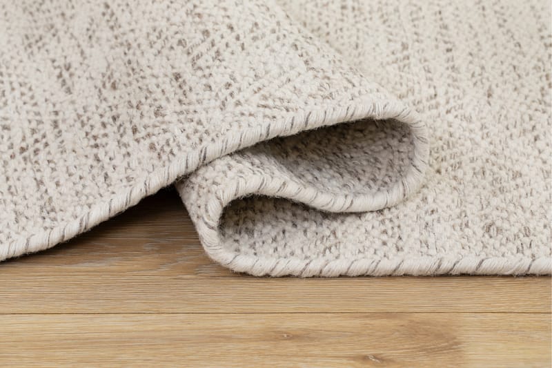 Gåsöga Ullmatta 200x300 cm Rektangulär - Beige - Textil & mattor - Matta - Modern matta - Ullmatta