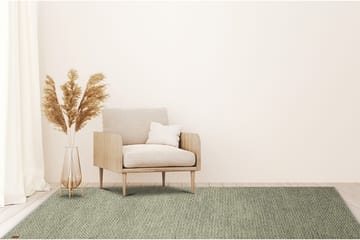 Gåsöga Ullmatta 200x300 cm Rektangulär - Grön - Textil & mattor - Matta - Modern matta - Ullmatta