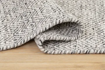 Gåsöga Ullmatta 240x340 cm Rektangulär - Grå - Textil & mattor - Matta - Modern matta - Ullmatta