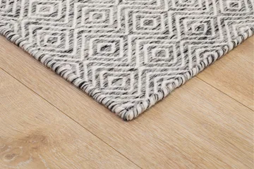 Gåsöga Ullmatta 240x340 cm Rektangulär - Grå - Textil & mattor - Matta - Modern matta - Ullmatta