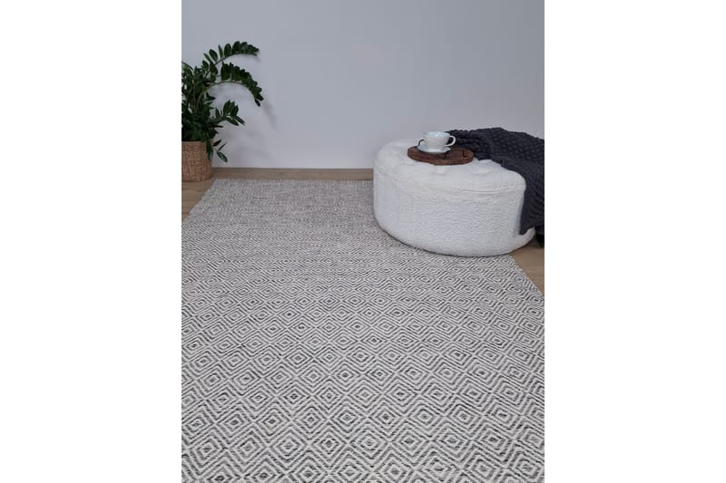 Gåsöga Ullmatta 240x340 cm Rektangulär - Grå - Textil & mattor - Matta - Modern matta - Ullmatta