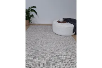 Gåsöga Ullmatta 240x340 cm Rektangulär - Grå - Textil & mattor - Matta - Modern matta - Ullmatta