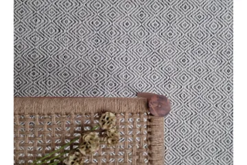 Gåsöga Ullmatta 240x340 cm Rektangulär - Grå - Textil & mattor - Matta - Modern matta - Ullmatta