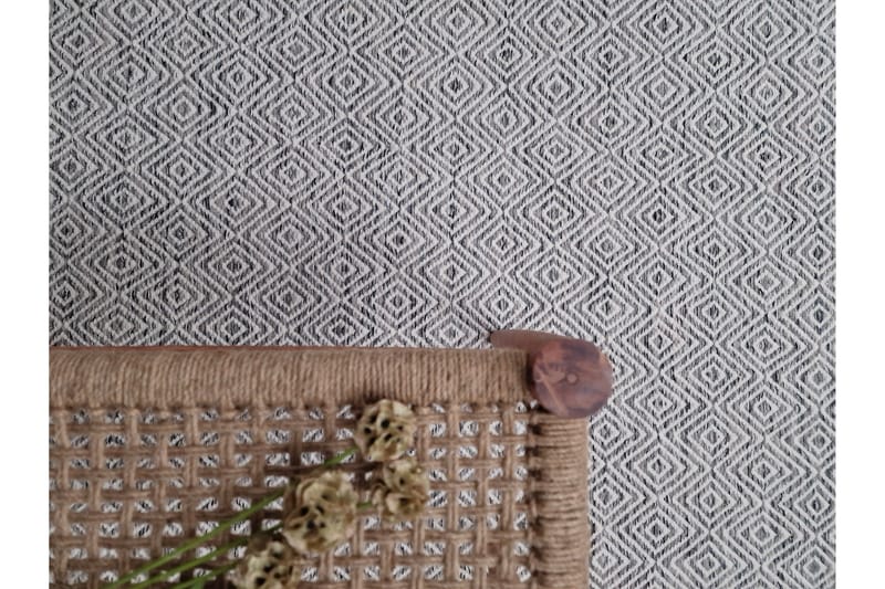 Gåsöga Ullmatta 240x340 cm Rektangulär - Grå - Textil & mattor - Matta - Modern matta - Ullmatta