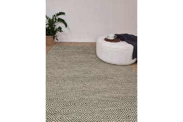 Gåsöga Ullmatta 240x340 cm Rektangulär - Grön - Textil & mattor - Matta - Modern matta - Ullmatta