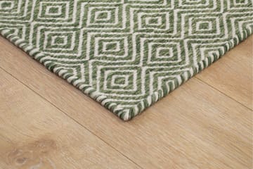 Gåsöga Ullmatta 240x340 cm Rektangulär - Grön - Textil & mattor - Matta - Modern matta - Ullmatta