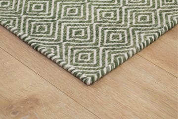 Gåsöga Ullmatta 300x400 cm Rektangulär - Grön - Textil & mattor - Matta - Modern matta - Ullmatta