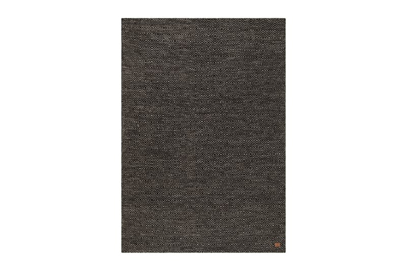 Gåsöga Ullmatta 300x400 cm Rektangulär - Svart/Vit - Textil & mattor - Matta - Modern matta - Ullmatta
