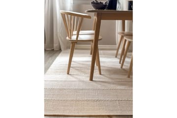 Garnmatta Båstad - 140x200 cm, Creme - Textil & mattor - Matta - Modern matta - Bomullsmatta